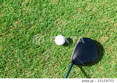ゴルフ　ティーショット 25159755