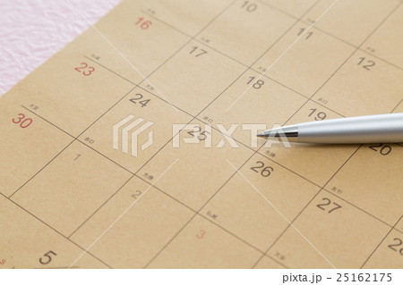 カレンダーとボールペン カレンダーとボールペン 25162175