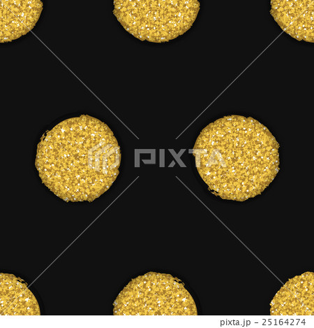 Seamless pattern with gold drawn dots Seamless pattern with gold drawn dots 25164274
