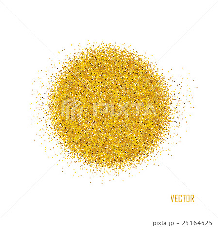 Gold sparkles on white background. Gold sparkles on white background. 25164625