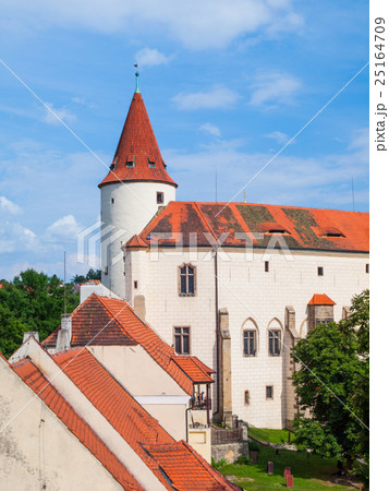 Courtyard and towers of Krivoklat Castle 25164709