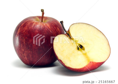 Apple fruit isolated on white background 25165667