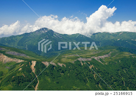 雲湧く黒部源流 25166915