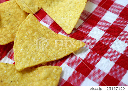 トルティージャ チップス トトポス の写真素材