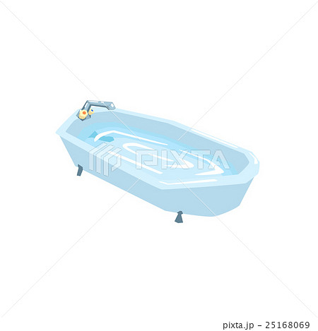 Bath Tub Filled With Water Bath Tub Filled With Water 25168069