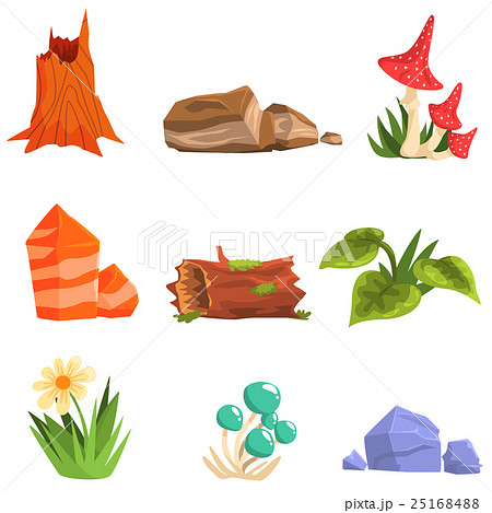 Forest Landscape Natural Elements, Plants And 25168488