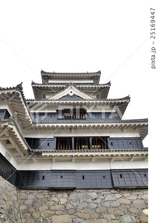 日本100名城 国宝 松本城天守(東向き) 日本100名城 国宝 松本城天守(東向き) 25169447