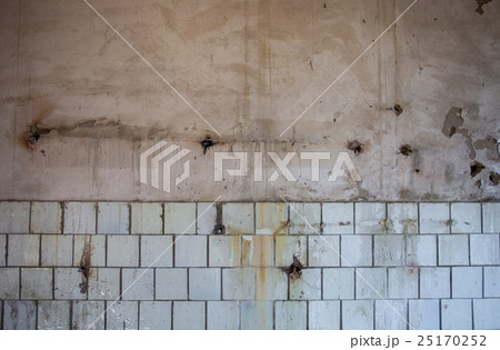 Old dirty wall whitewashed Old dirty wall whitewashed 25170252