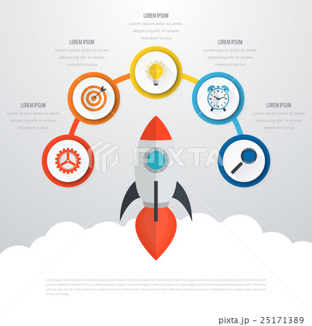 Timeline Vector 3d Infographic 25171389