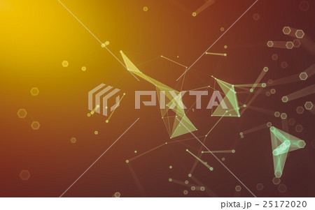 Abstract polygonal space low poly dark background Abstract polygonal space low poly dark background 25172020