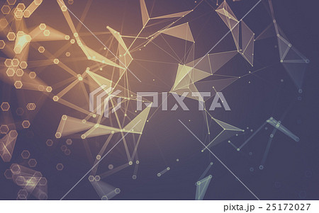Abstract polygonal space low poly dark background Abstract polygonal space low poly dark background 25172027