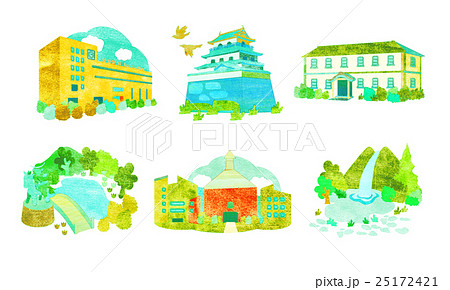 仙台の水彩画 25172421