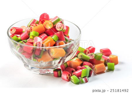 The colorful jelly candies The colorful jelly candies 25181492