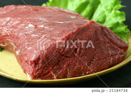 馬肉 ヒレ肉 熊本産 の写真素材