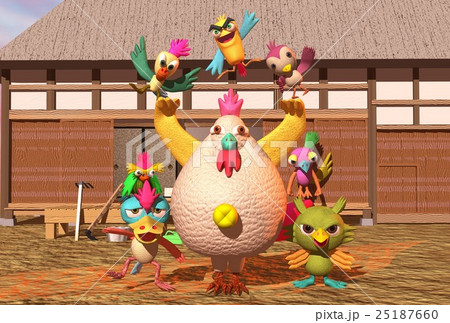 年賀状(3Dキャラクター) 25187660