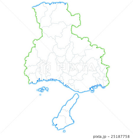 兵庫県地図のイラスト素材 25187758 Pixta