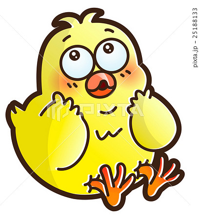 夢見るヒヨコのイラスト素材 [25188133] - PIXTA