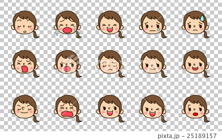 男の子の表情15_カラー 25189157