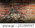 Grunge brick wall for pattern and background 25190597