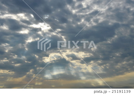 sunlight through cloudy on morning sunlight through cloudy on morning 25191139
