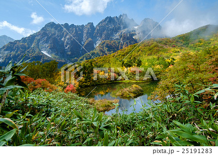 仙人池の秋　全景 25191283