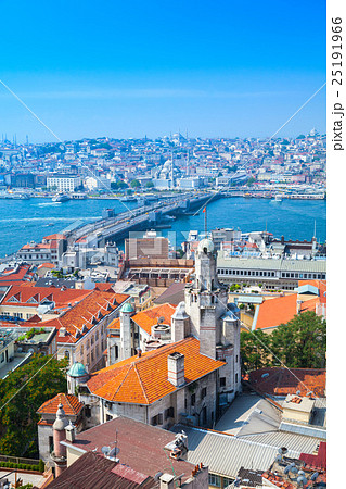 Istanbul, Turkey. Summer cityscape. Golden Horn Istanbul, Turkey. Summer cityscape. Golden Horn 25191966