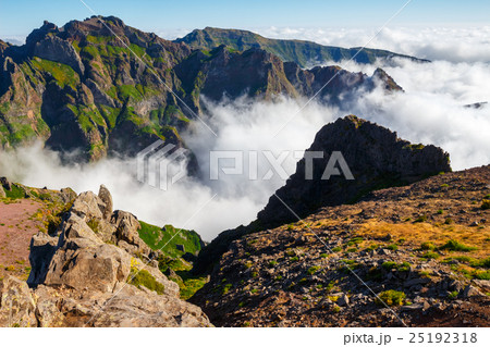 mountain landscape, central Madeira, Portugal mountain landscape, central Madeira, Portugal 25192318