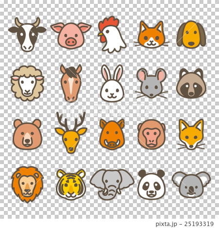 動物アイコン 25193319