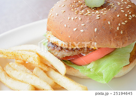 おいしいハンバーガー 25194645