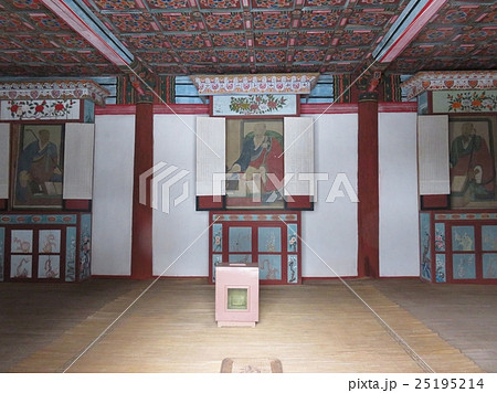 1794年建立の普賢寺・酬忠祠の高僧絵画（北朝鮮・香山郡） 25195214