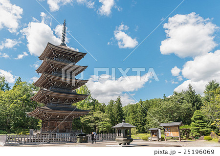定義山西方寺の五重塔 25196069