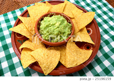 ワカモーレとトトポス（トルティージャ・チップス） 25196159