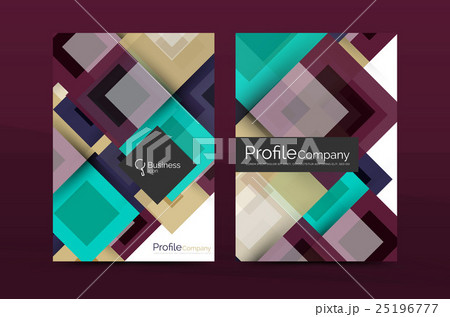 Set of front and back a4 size pages, business Set of front and back a4 size pages, business 25196777