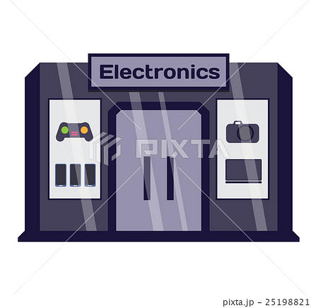 Shop facade vector illustration Shop facade vector illustration 25198821