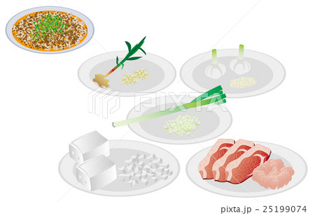 今日のご飯レシピ麻婆豆腐 25199074