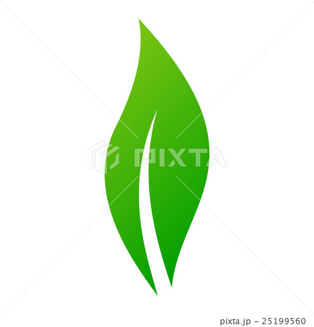 Leaf icon vector illustration. 25199560