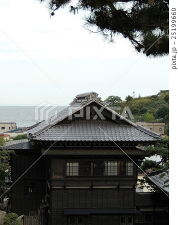 小樽祝津の風景 ニシン御殿と海 小樽祝津の風景 ニシン御殿と海 25199660