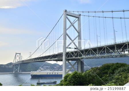 関門大橋 関門海峡 めかりパーキングエリア 関門大橋 関門海峡 めかりパーキングエリア 25199887