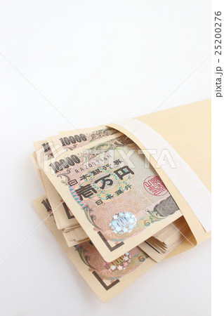 封筒とお金 封筒とお金 25200276