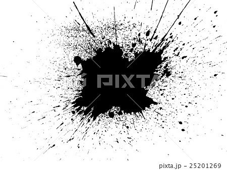 Vector Paint Splatter black color 25201269