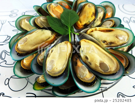 Steam mussel dish 25202485
