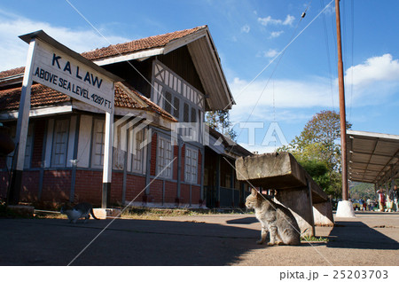 ミャンマー国鉄カロー駅 25203703