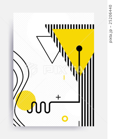 Colorful trend Neo Memphis geometric pattern Colorful trend Neo Memphis geometric pattern 25206440