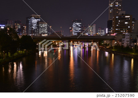 【大阪】中之島ガーデンブリッジの夜景 25207590