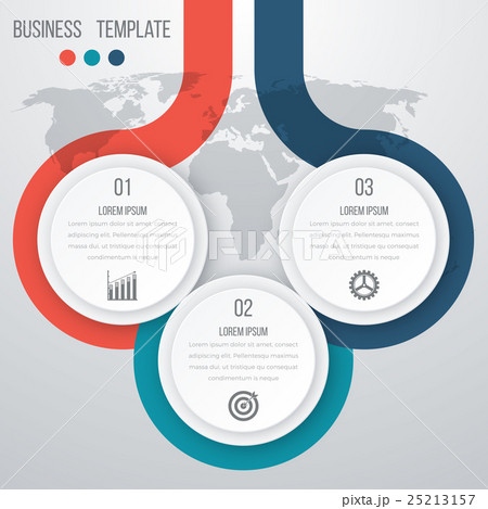 infographics three options 25213157