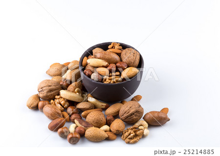Nuts mix in bowl 25214885