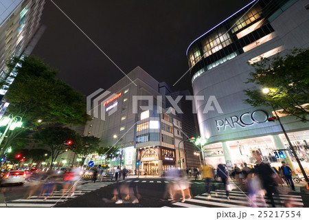 名古屋街並み　大津通　名古屋パルコ店前　スクランブル交差点 25217554