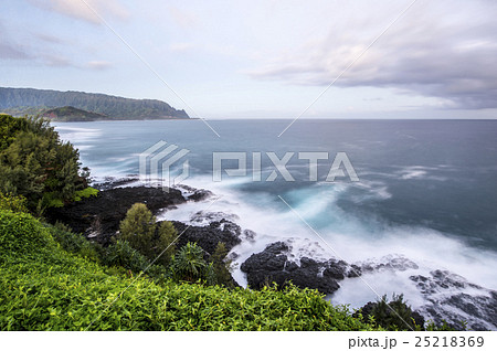 Queens Bath,Bali-Hai,Kauai,Hawaii,クイーンズバス、カウアイ島 Queens Bath,Bali-Hai,Kauai,Hawaii,クイーンズバス、カウアイ島 25218369