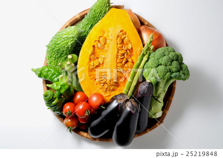 野菜のかご盛り 25219848
