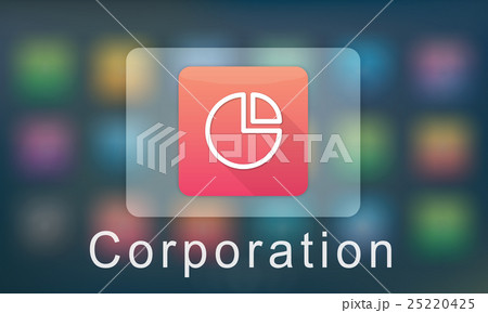 Business Corporation Statistics Pie Chart Concept Business Corporation Statistics Pie Chart Concept 25220425